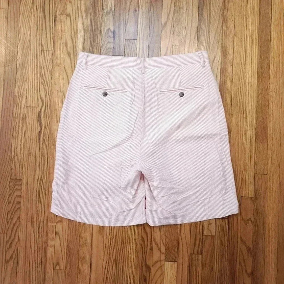 Murrays Toggery Mens Shorts Size 34 Seersucker - Picture 4 of 6